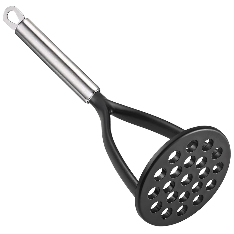 TENTA KITCHEN nylon potato masher with round blade for smooth non-stick mashing