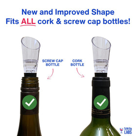 TenTen Labs Original Aerator Pourer loved by wine lovers worldwide.