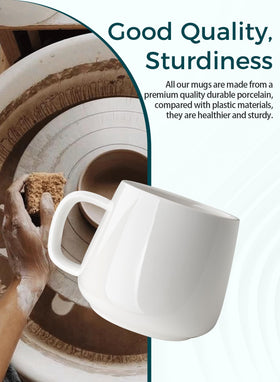 Teocera coffee mugs set dishwasher-safe feature for easy cleaning