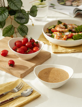 Teocera porcelain bowls 6oz dessert, ideal for controlled portions