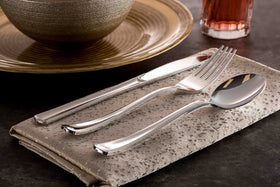Tepco Settings disposable flatware packaging for easy storage for future events.