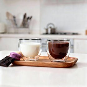TEPLONEST dishwasher-safe espresso glass for easy daily cleaning.