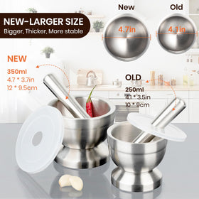Tera cleaning brush included for easy maintenance of the set