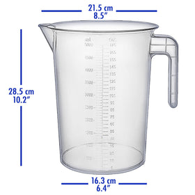 Terbold 5L pitcher ideal for bulk mixing in kitchen and catering.