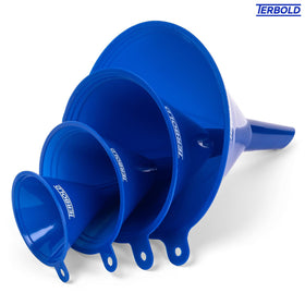 Terbold BPA-free polypropylene funnels for safe everyday use