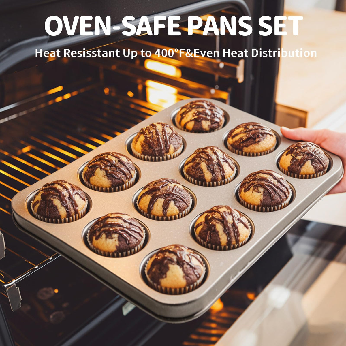 Terlulu 24-cup muffin pan enables crowd-sized muffins