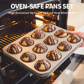 Terlulu 24-cup muffin pan enables crowd-sized muffins