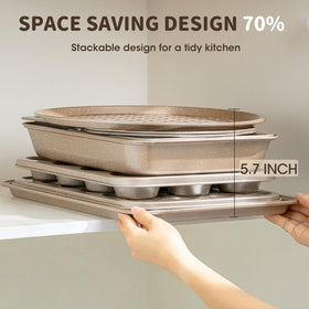 Terlulu loaf pan for uniform crumb and clean release
