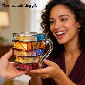 TERNNK Painted Book Mug makes a thoughtful gift for women readers.