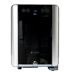 Terpkooler Essential Cooler with UV glass door protecting cosmetics and herbs