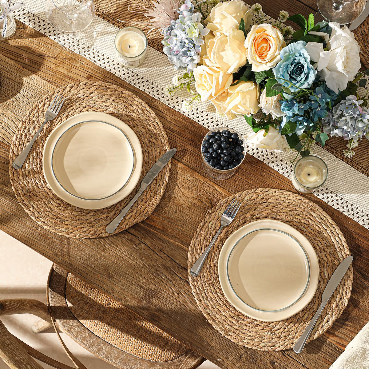 Terrekraft boho placemats for indoor and outdoor use