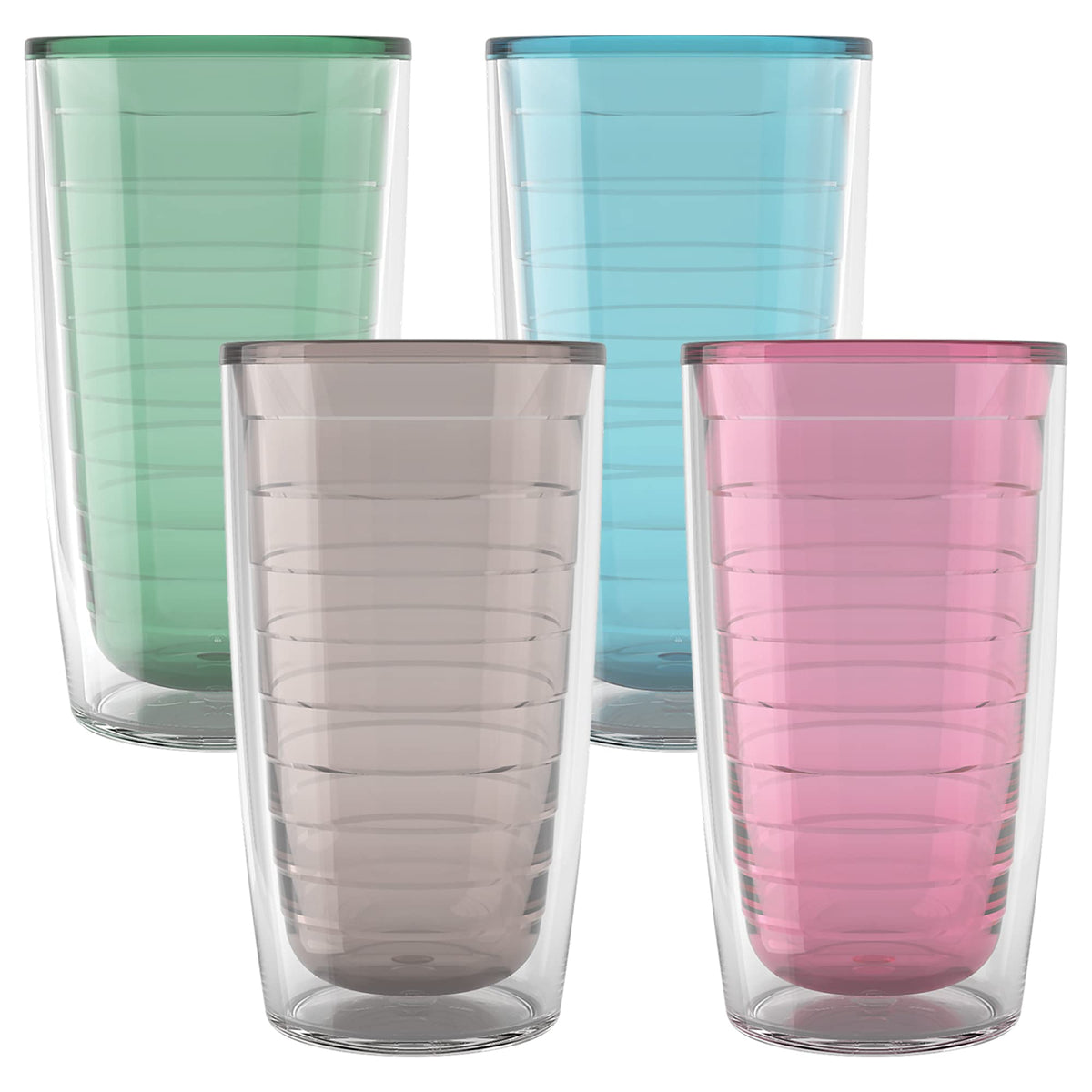 Tervis Bayou View 16oz tumbler with double-wall insulation for temperature stability.
