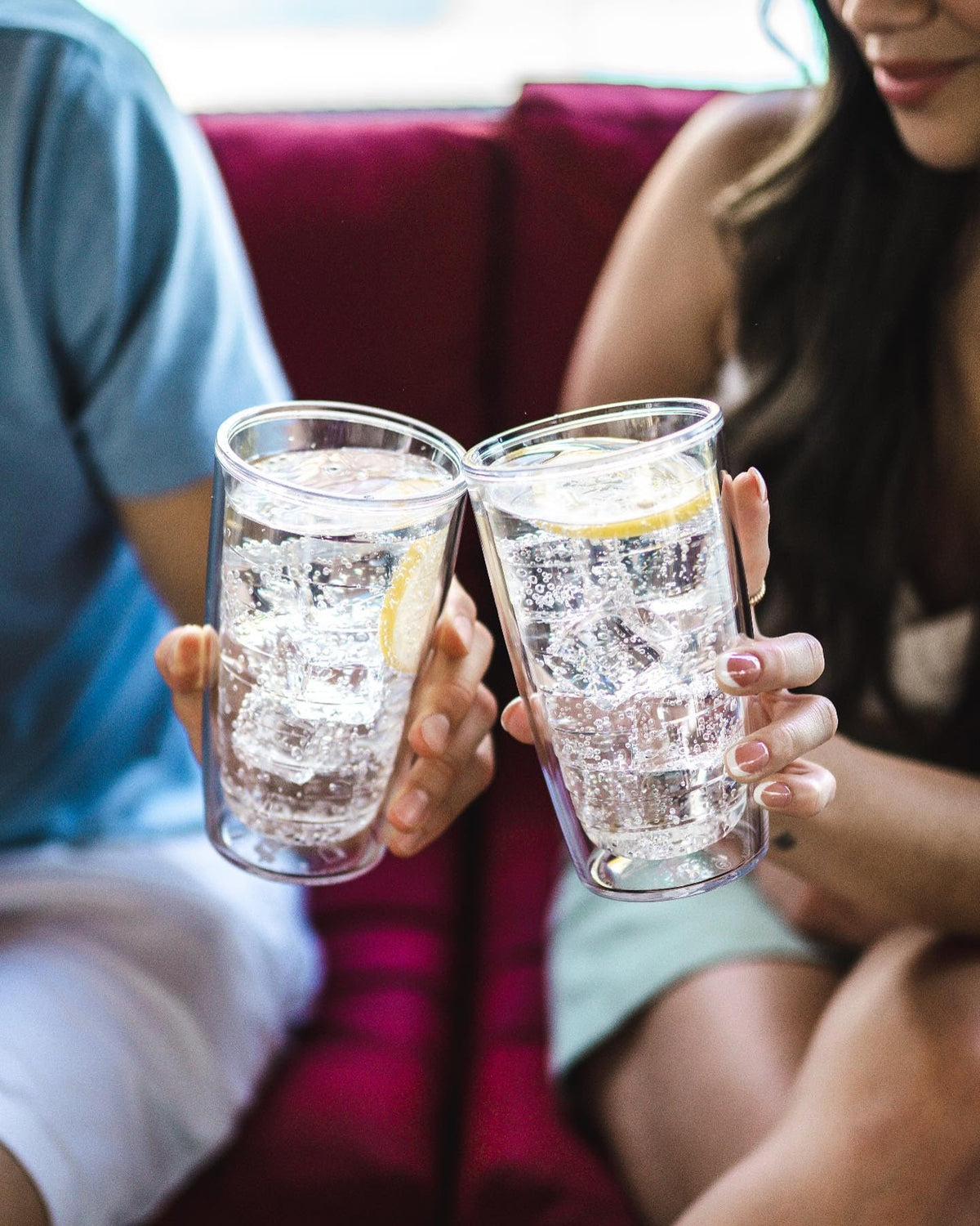 Tervis Blue Moon 4pk packaging emphasizing value and portability.