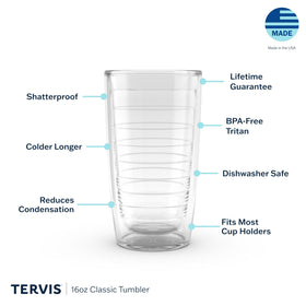 Tervis BPA-free durable tumbler material ideal for daily use.