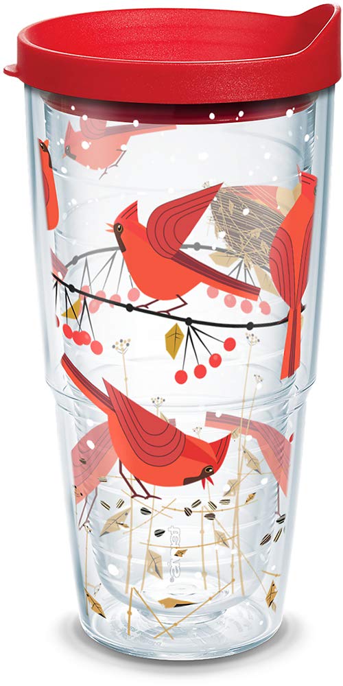 Tervis 1318345 Cardinals insulated tumbler with wrap lid keeps drinks at the ideal temperature.