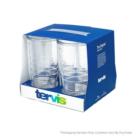 Tervis colorful 4-pack, front-row display for family meals and sharing.