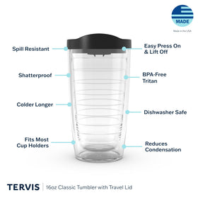 Tervis BPA-free material ensures clean taste and odor control