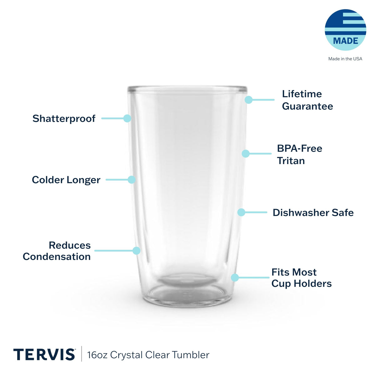 Tervis Currents 16oz tumbler top view shows spill-resistant lid.