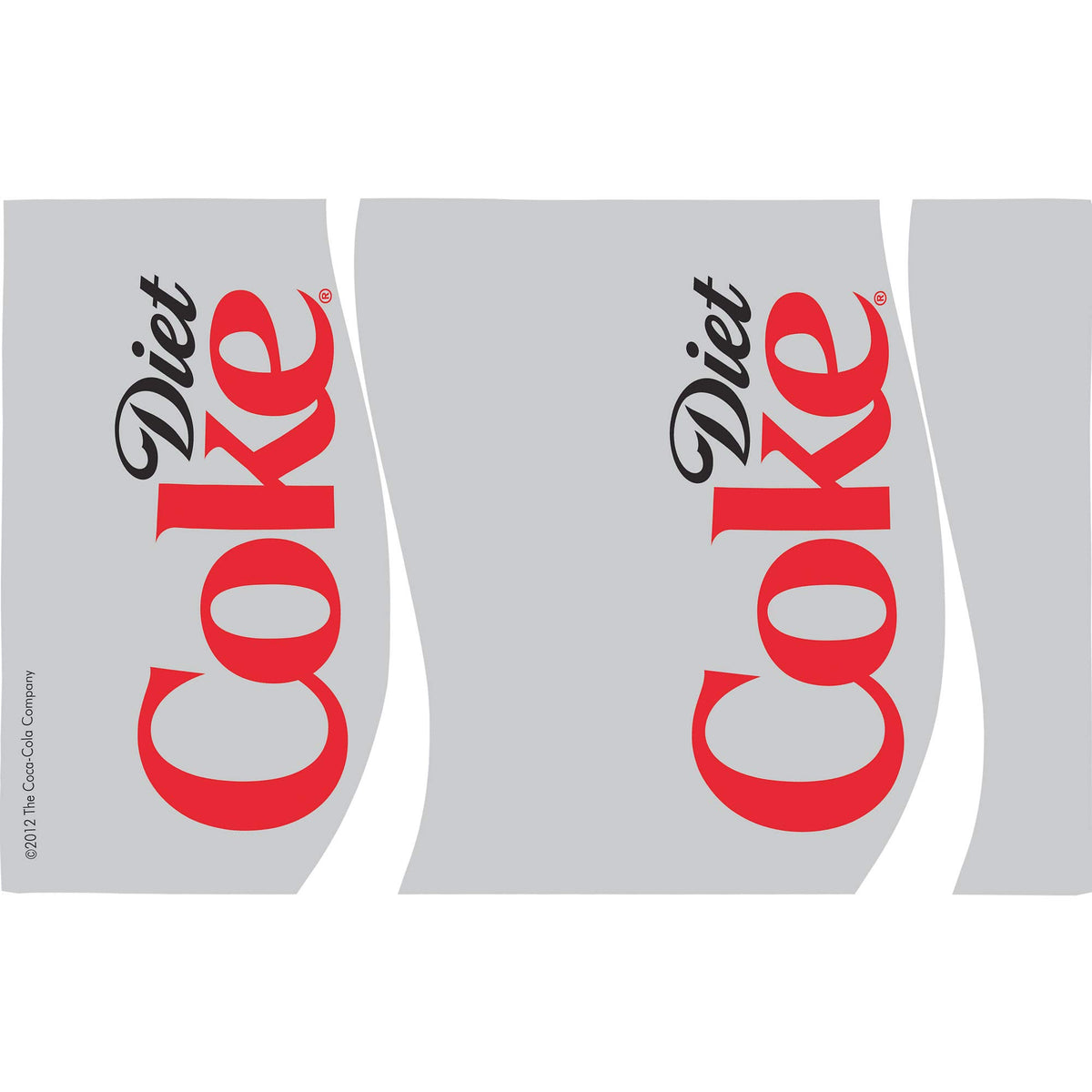 Tervis Diet Coke tumbler with frosted lid for easy sipping