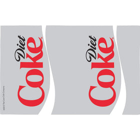 Tervis Diet Coke tumbler with frosted lid for easy sipping