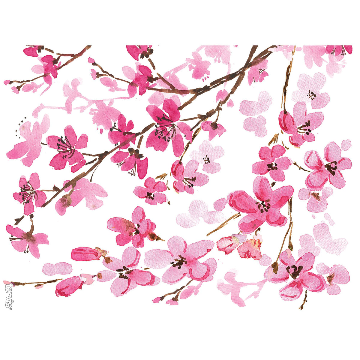 Tervis Japanese Cherry Blossom 24 oz tumbler double-wall insulation maintains temperature longer.