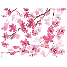 Tervis Japanese Cherry Blossom 24 oz tumbler double-wall insulation maintains temperature longer.