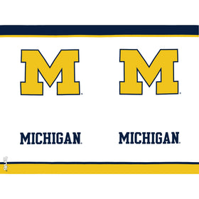 Tervis UM Wolverines tumbler side logo highlighting durable, BPA-free construction.