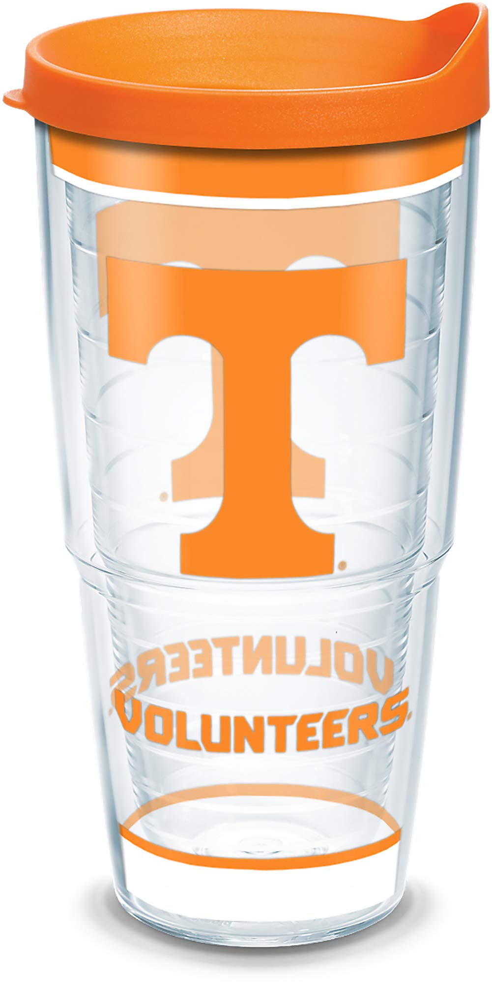 Tervis UT Volunteers 24oz tumbler showing team spirit and cooling drinks.