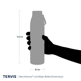 Tervis Venture Lite comfort handle for easy carrying.