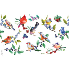 Tervis Watercolor Songbirds tumbler lid on demonstrates spill-prevention with standard cap