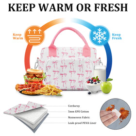 TESAFNG lunch bag adjustable strap enables crossbody or shoulder carry