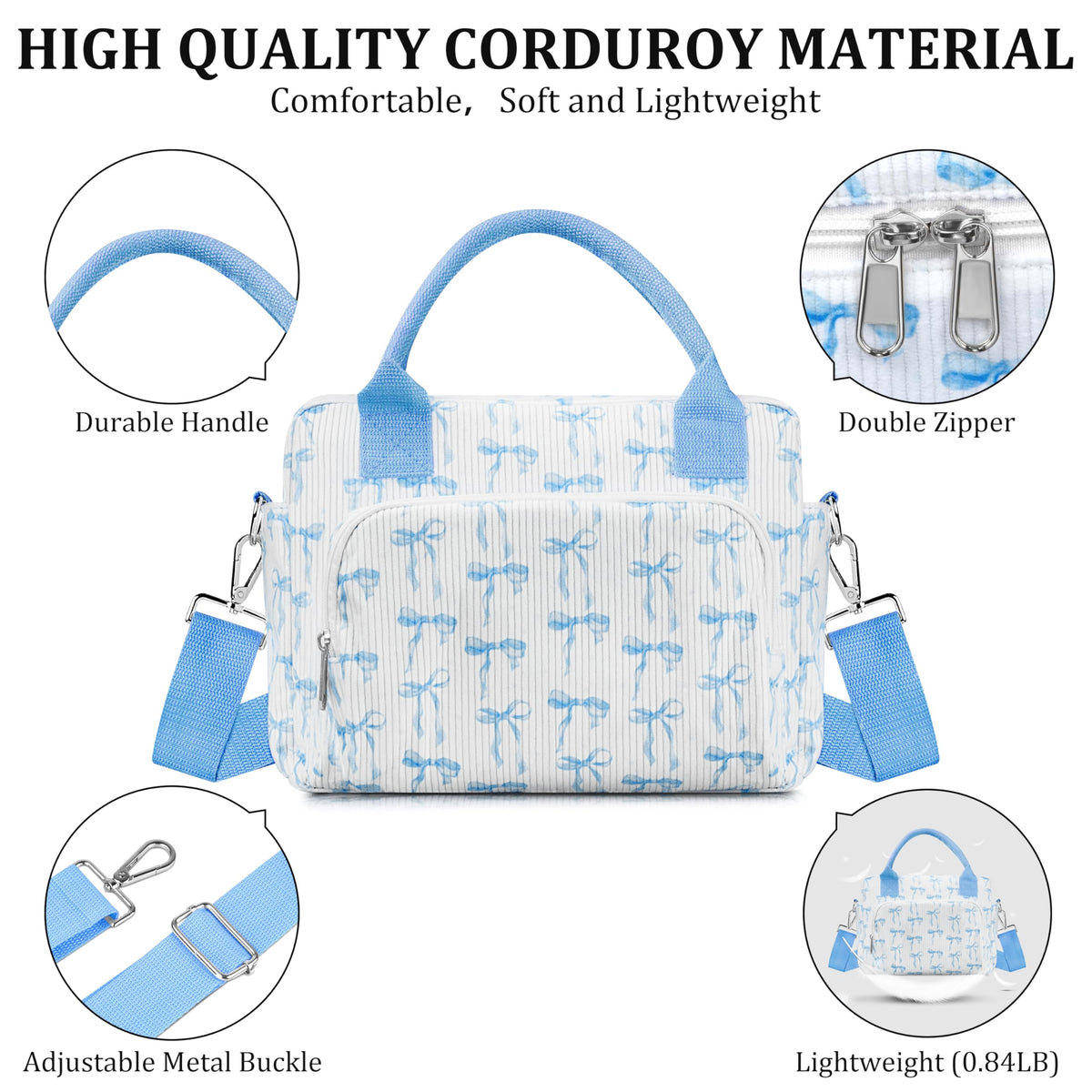 TESAFNG lunch box adjustable strap demonstrates versatile carrying options.
