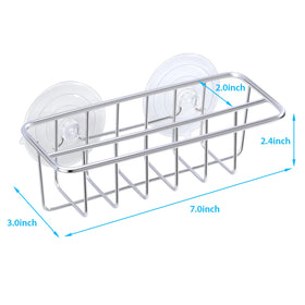 TESOT Sink Caddy supports up to 1.5 pounds for sturdy sponge storage.