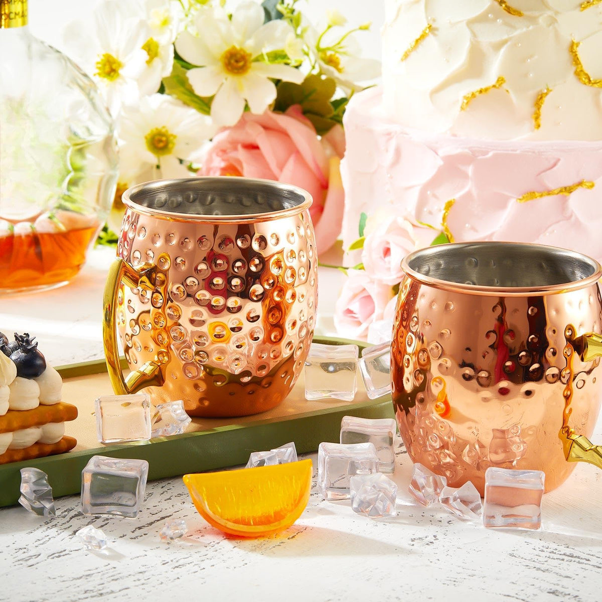 Tessco for you mug set showcased at a party setting