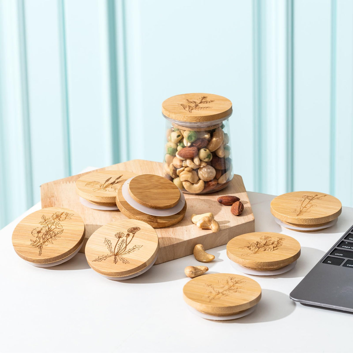 Tessco for you Oui jar-compatible lids for easy replacement