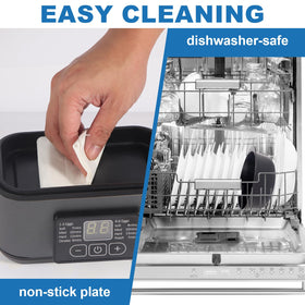BPA-free safety materials on the Tesslux egg cooker for safe cooking.