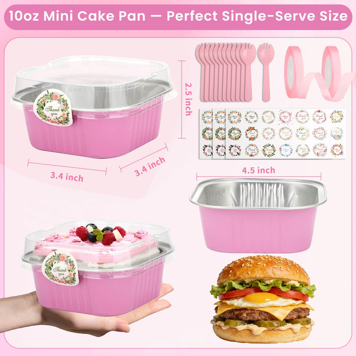 Tetutor pans include spoons for easy serving and gifting.