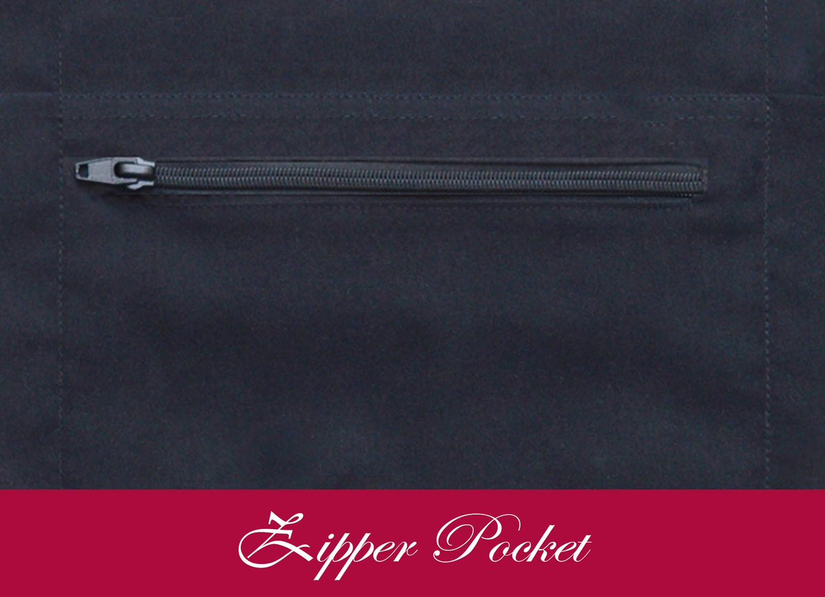 TEXVIDA commercial-grade apron in 24x12 inches for durable kitchen use.
