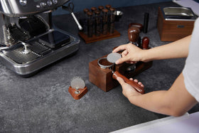 Teyearlife puck screen keeps Breville brew head clean and easy to maintain.