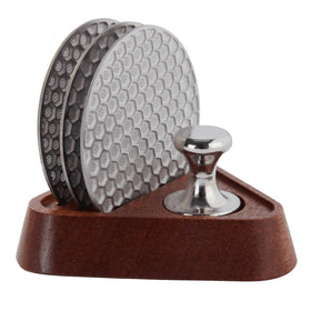 Teyearlife espresso puck screen 53.5mm evenly distributes water for balanced extraction.