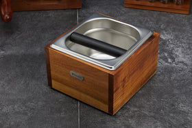 Teyearlife detachable knock bar provides quiet tapping during grounds disposal