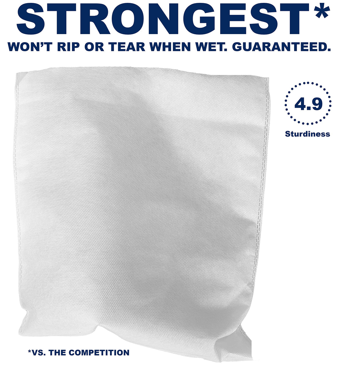 TezPak tear-resistant cold brew filters demonstrate strong performance when wet.