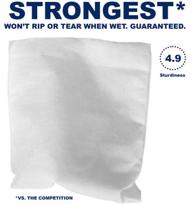 TezPak tear-resistant cold brew filters demonstrate strong performance when wet.