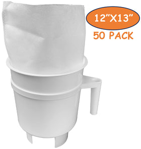 TezPak filters provide sturdy filtration with less sediment during brewing.