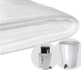 TezPak commercial cold brew filter seamless 20x20 catches impurities for smoother brews.