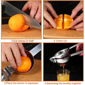 TEZZ lemon-squeezer durable kitchen tool for frequent juicing tasks.