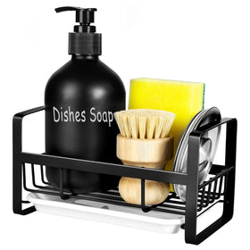 TEZZ multi-use organizer enhances kitchen and bathroom organization.