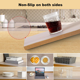 TEZZ shelf liner food-grade safe material, BPA-free and family-friendly