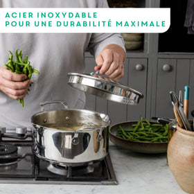 Dishwasher-safe convenience for quick cleanup after meals.