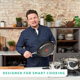 Oven-safe up to 500°F for finishing dishes with even heat.